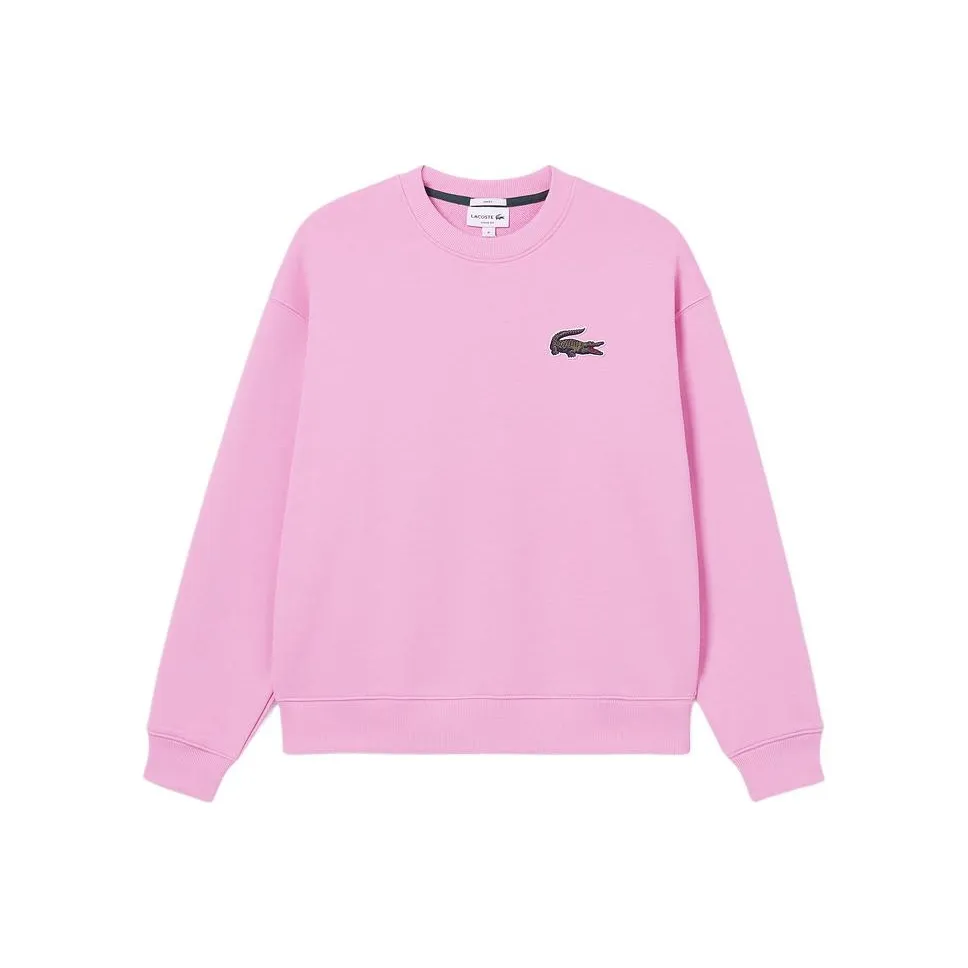 LACOSTE Sweatshirt Unisex Light Purple