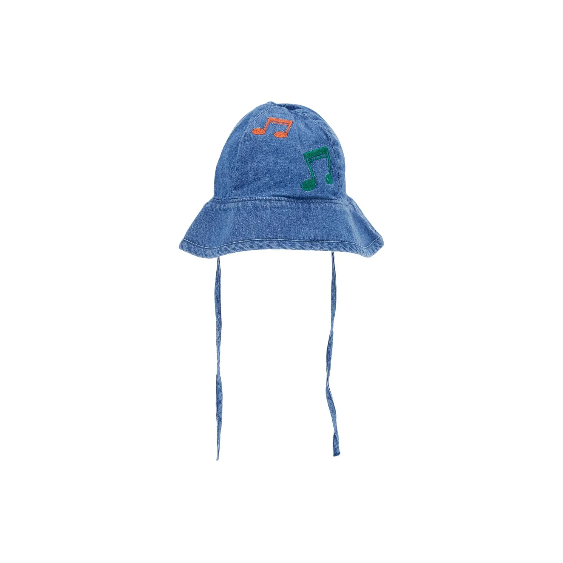 Mini Rodini Note Denim Sun Hat