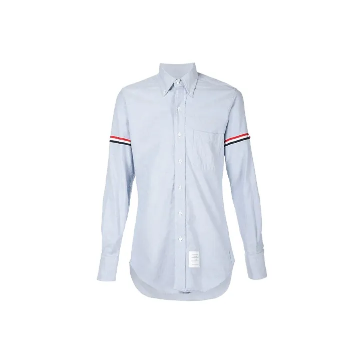 THOM BROWNE 4-Bar Oxford Shirt