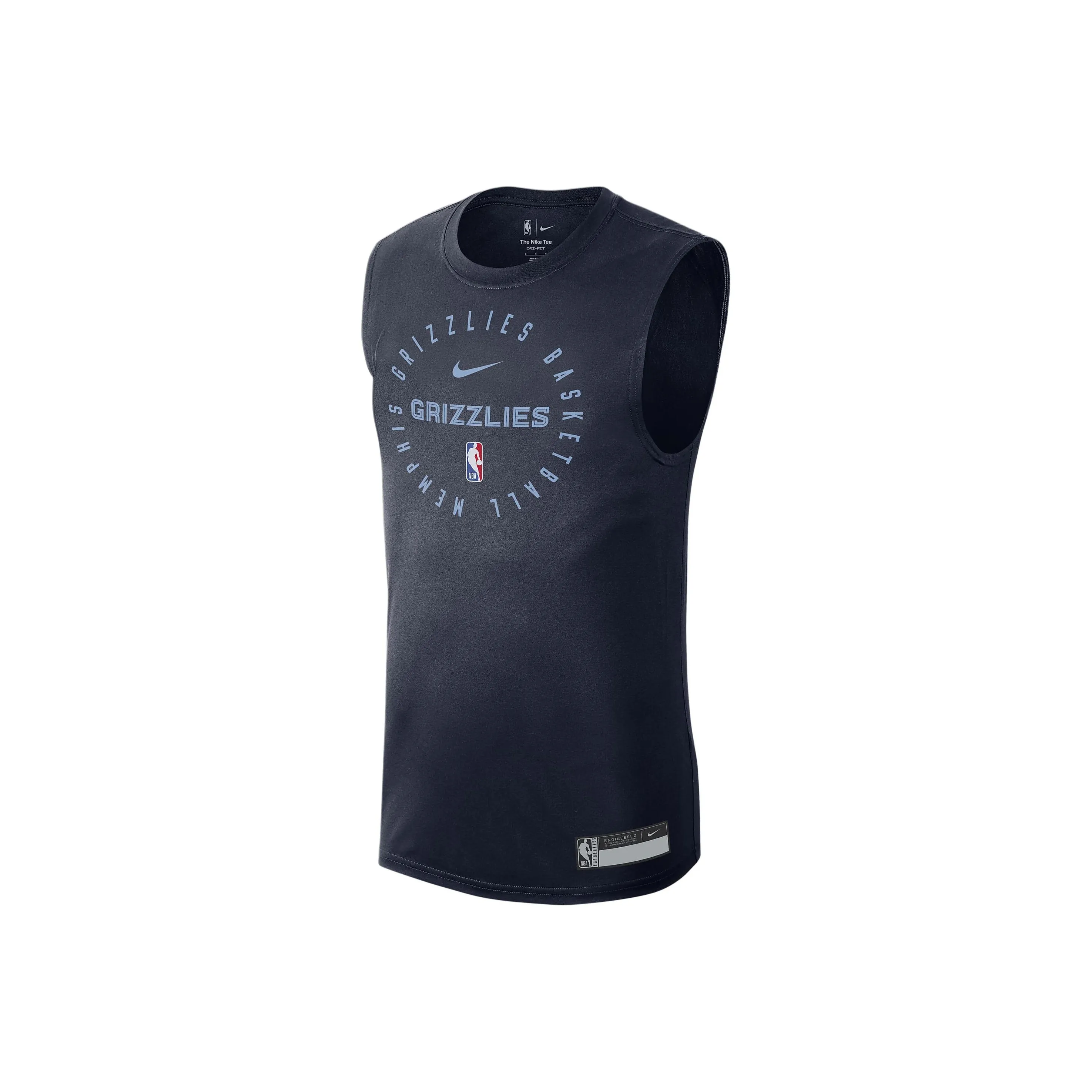 Nike DRI FIT NBAMemphis Grizzlies T Shirt Men's University Dark Blue