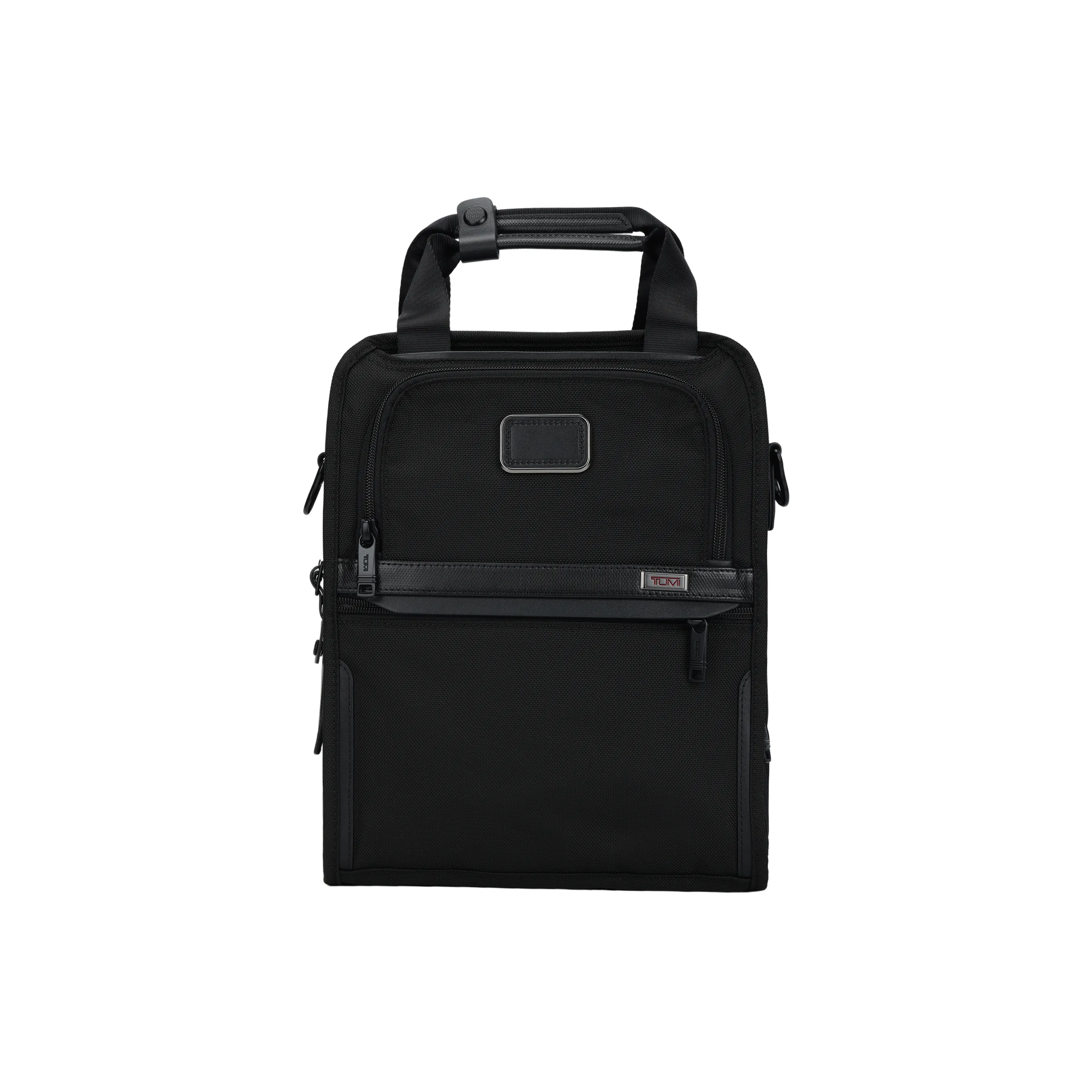 TUMI Alpha 3 Fabric Tote Bag, Shopping Bag, Crossbody Bag, Handbag Medium Size Men's Black