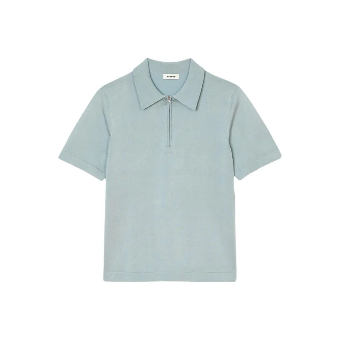 Sandro Небесно-голубой Мужской T-рубашки