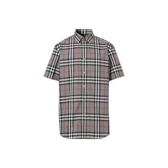 Burberry Серые Мужские Рубашки