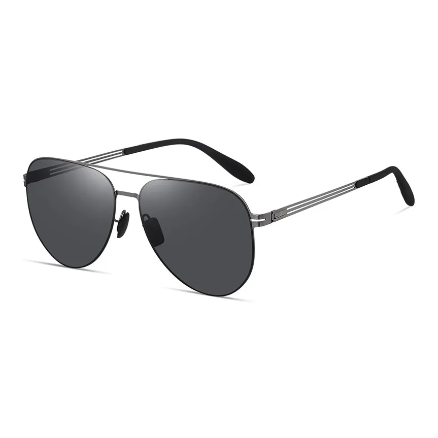 Yamaichi Maru Stainless Steel Aviator Sunglasses Unisex