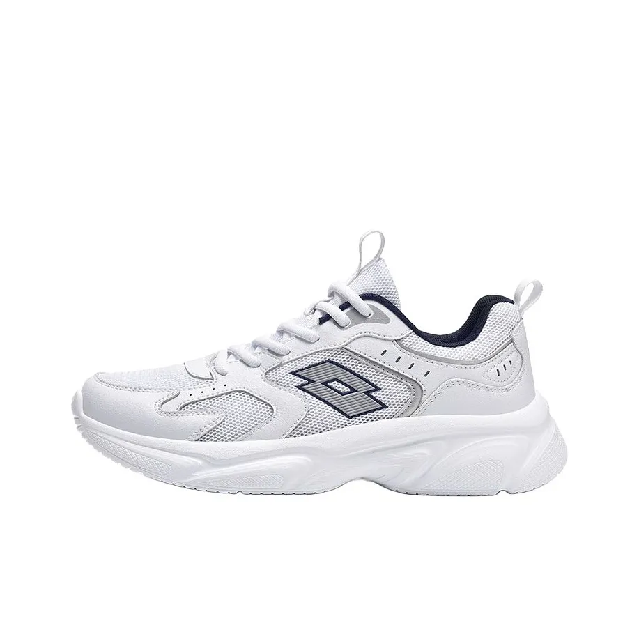 LOTTO Sportlife Дышащий и Прочный Низкий Топ Casual Унисекс Белый