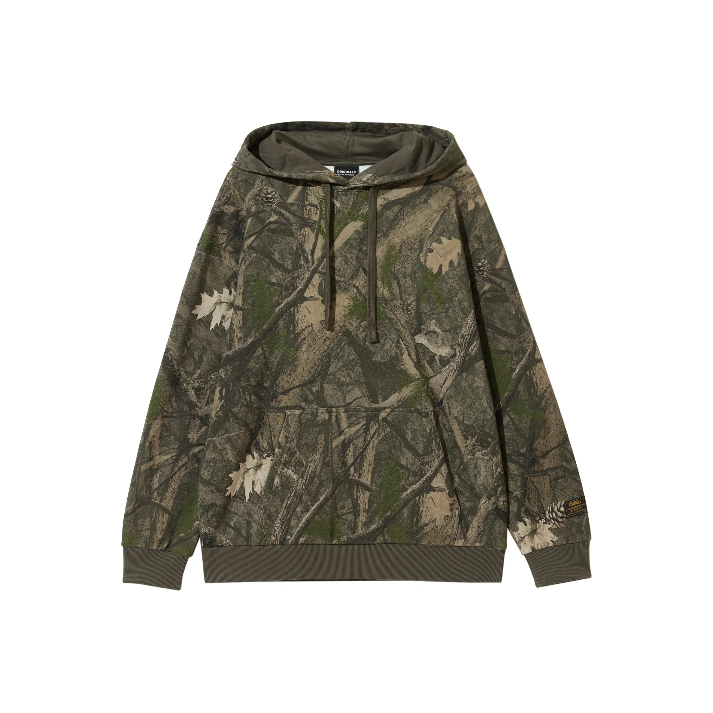 JACK JONES· Свитшот Мужской Темно-зеленый Коричневый