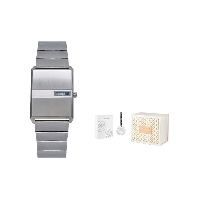 MISHALI Unisex Metal Wind Collection Кварцевые механические часы Унисекс Серебристый циферблат