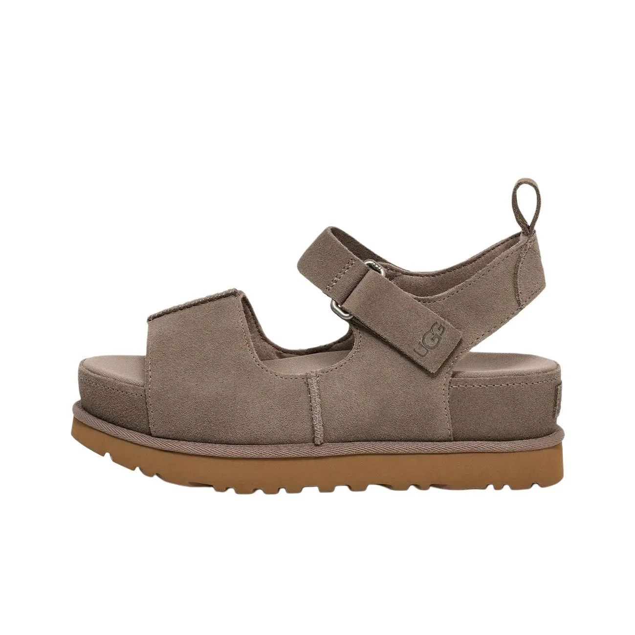 UGG Goldenstar Hi One Ремень Сандалии Женские Дымчатый Перо