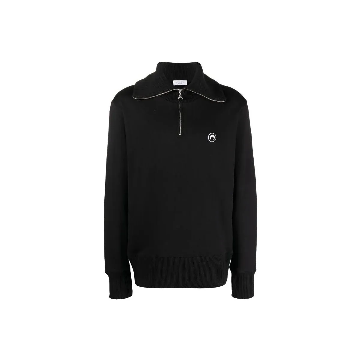 Marine Serre Sweatshirt Men's Black