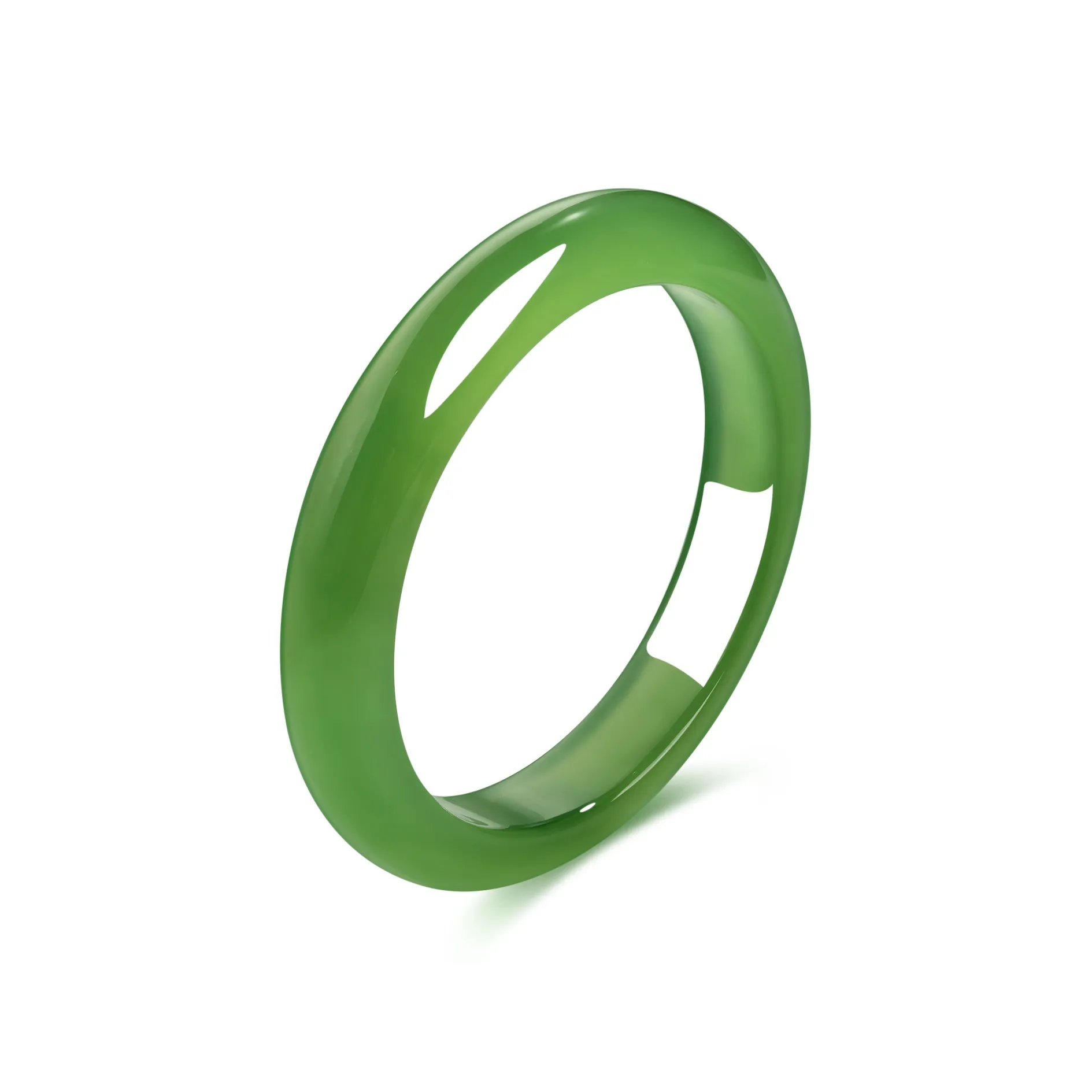 Lao Feng Xiang Chalcedony Jade Bangles Women's