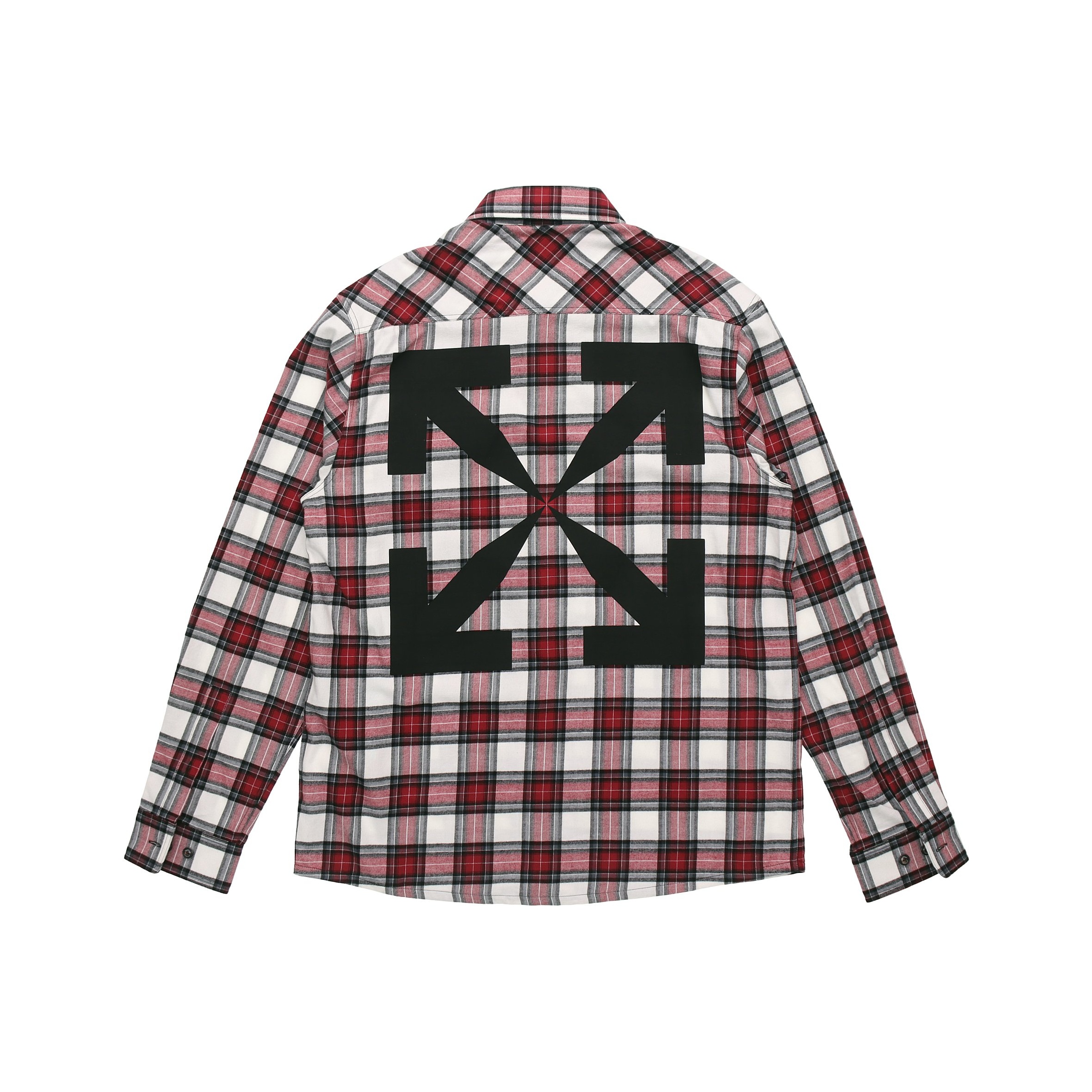 flannel off white real