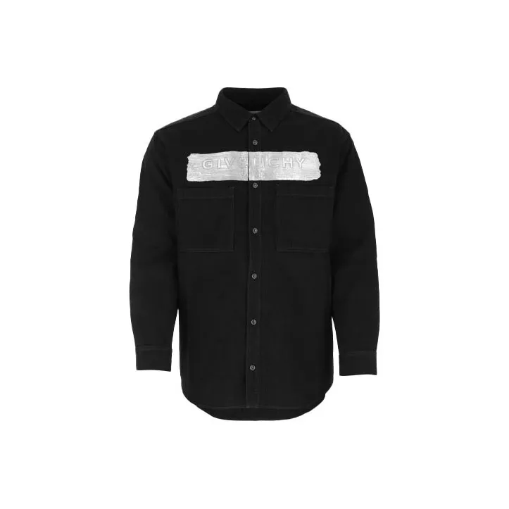 Givenchy Shirts Men's Black