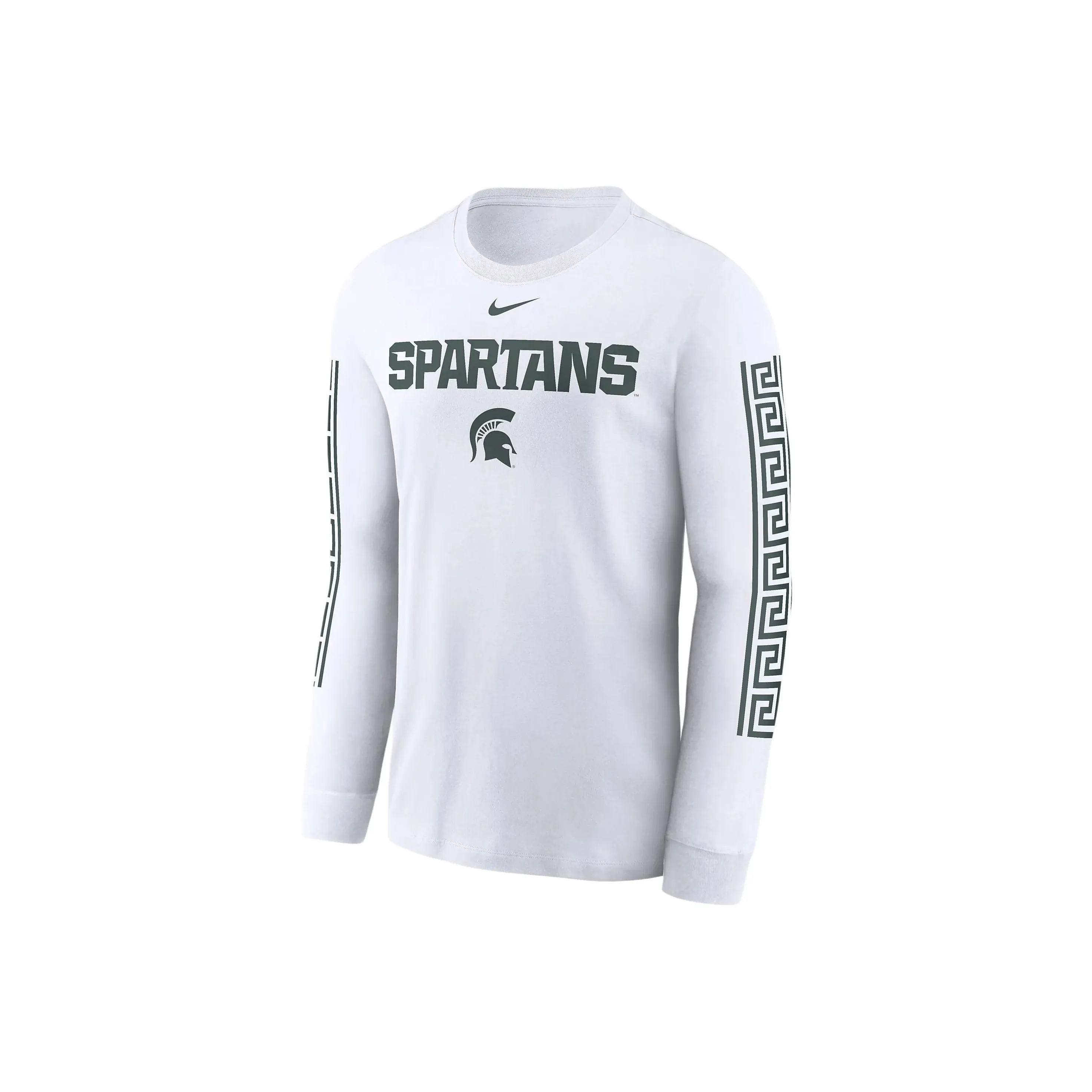 Nike Michigan State Spartans Local Spirit Slogan Men's Nike College Long Sleeve T Shirt