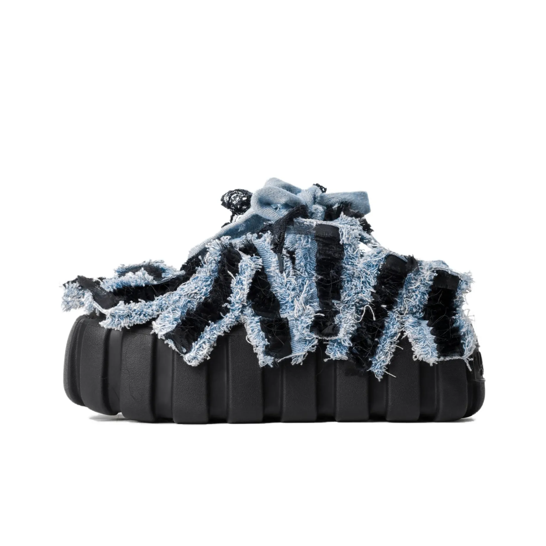 NUTTINESS Низкие кроссовки для скейтбординга женские джинсово-синий черный