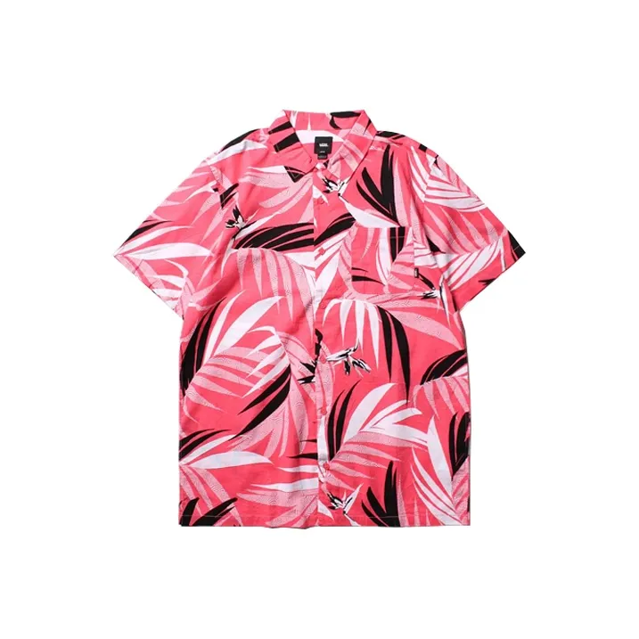 Vans CHECKER FLORAL Shirt Men's Pink