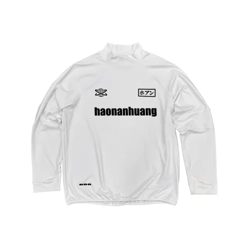 Haonanhuang Белая унисекс футболка