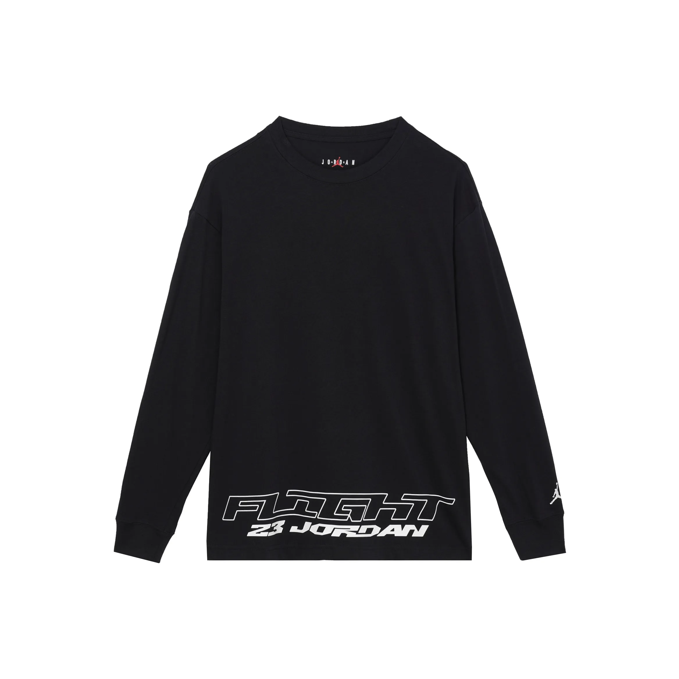 Jordan MVP T-Shirt Мужской Черный Парусный Белый