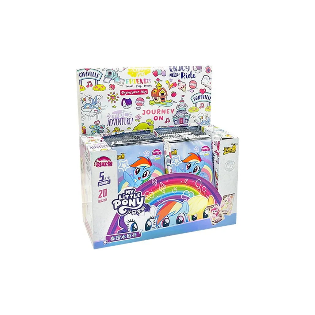 KAYOU Мой маленький пони Радужный Сумка IP Аниме Карточки 1 Целая коробка