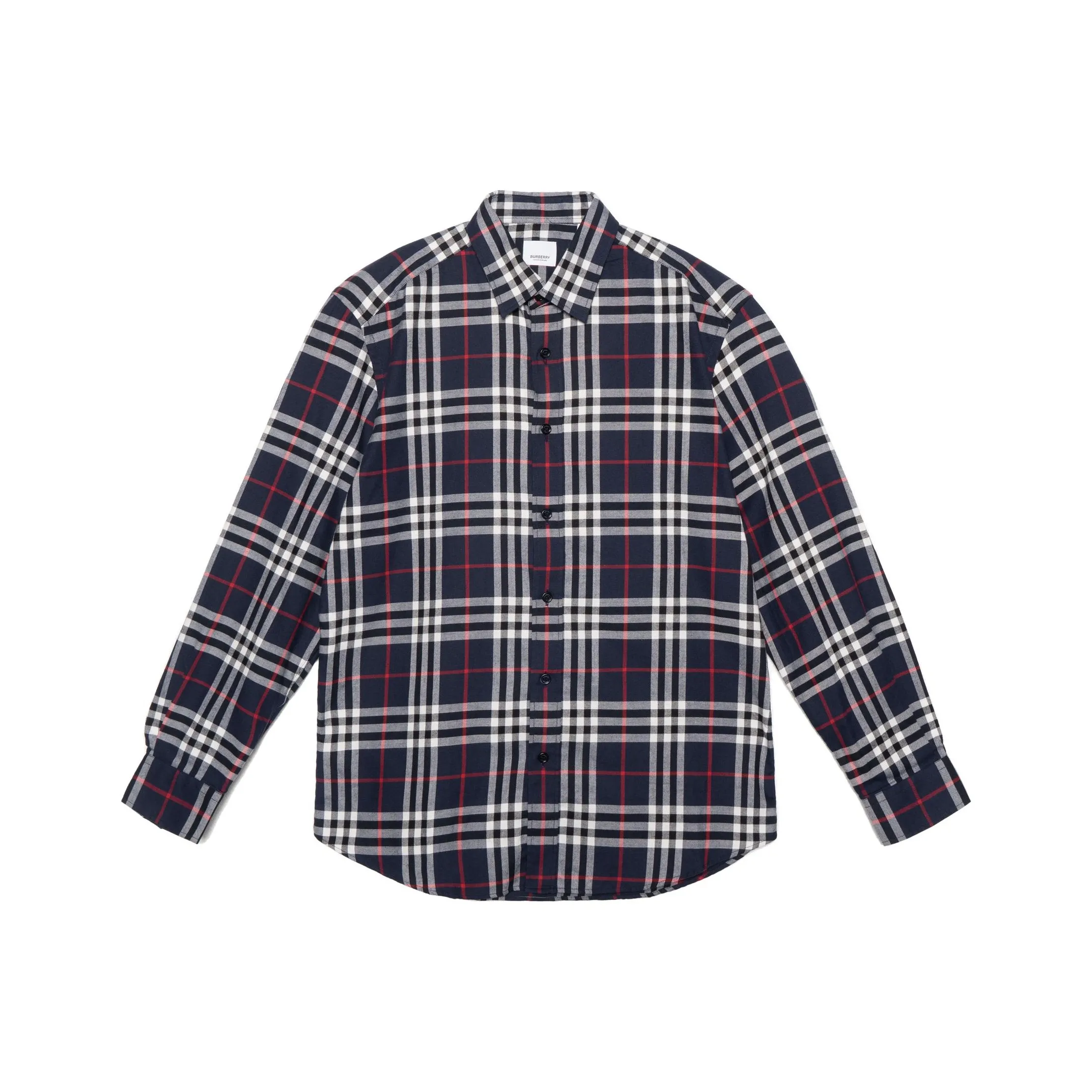 Burberry Vintage Shirt Men's Marine Blue