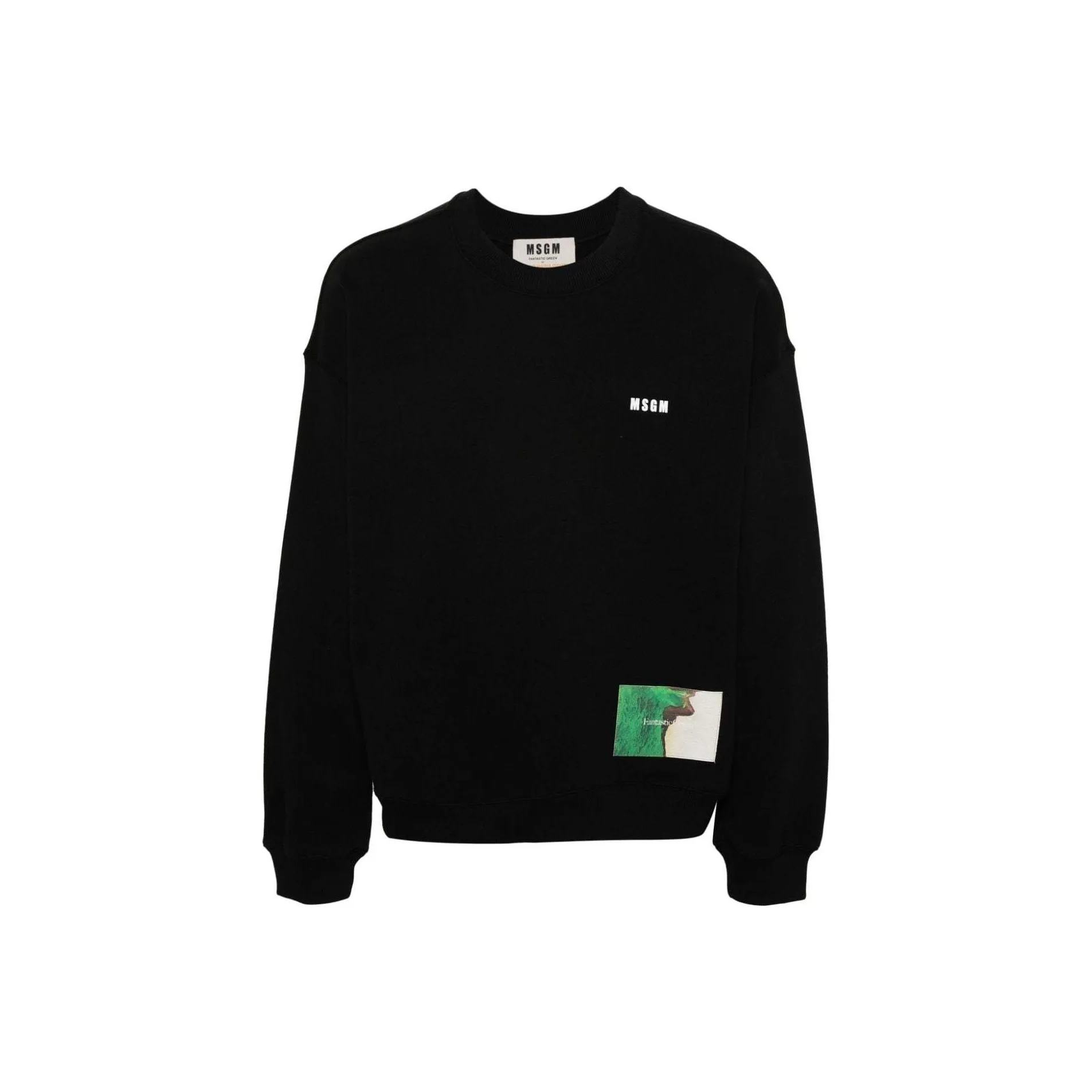 MSGM Черный Унисекс Свитшоты