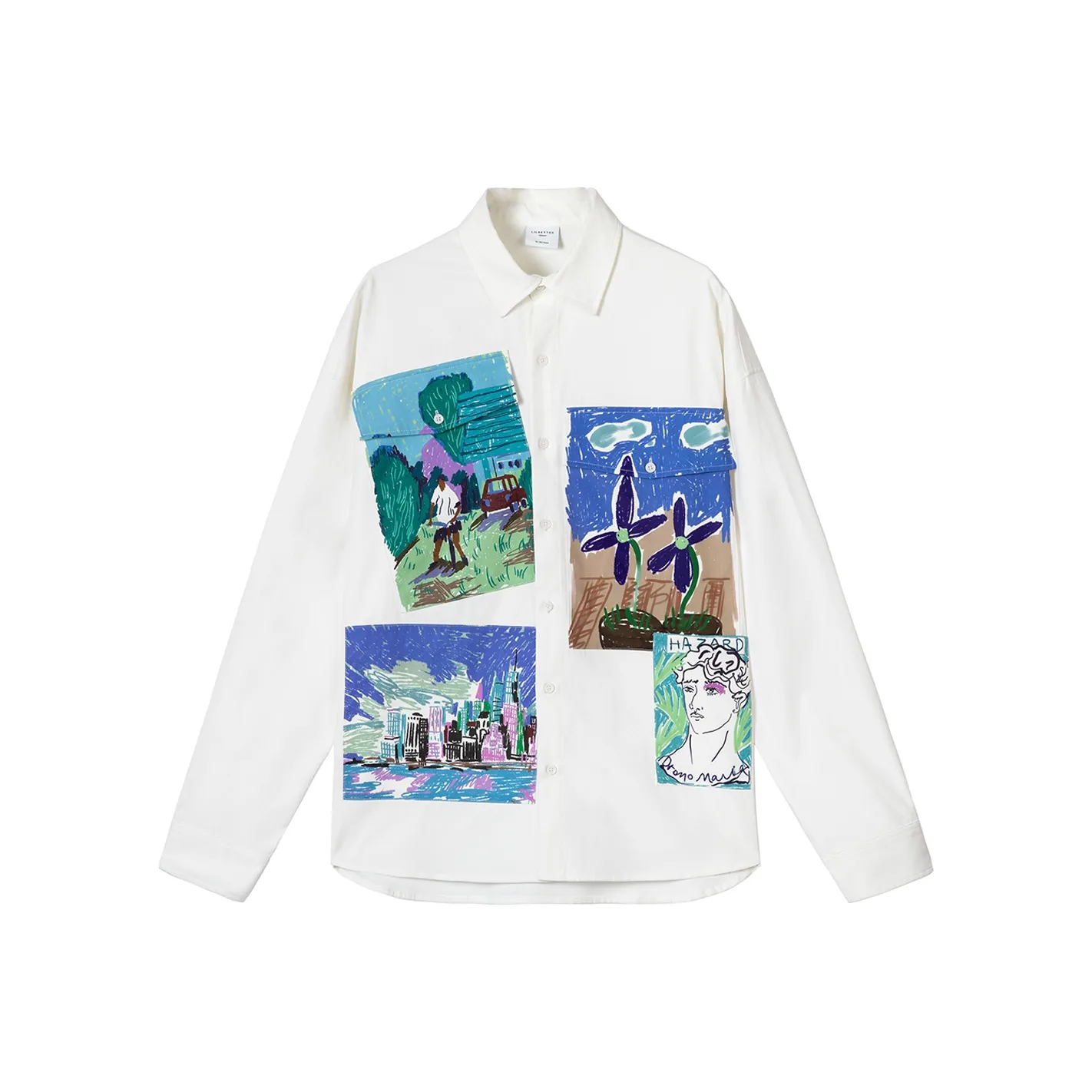 Lilbetter Shirts Men's White