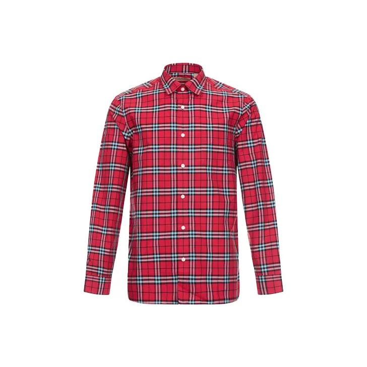 Burberry Рубашка Мужская Ярко-Красная