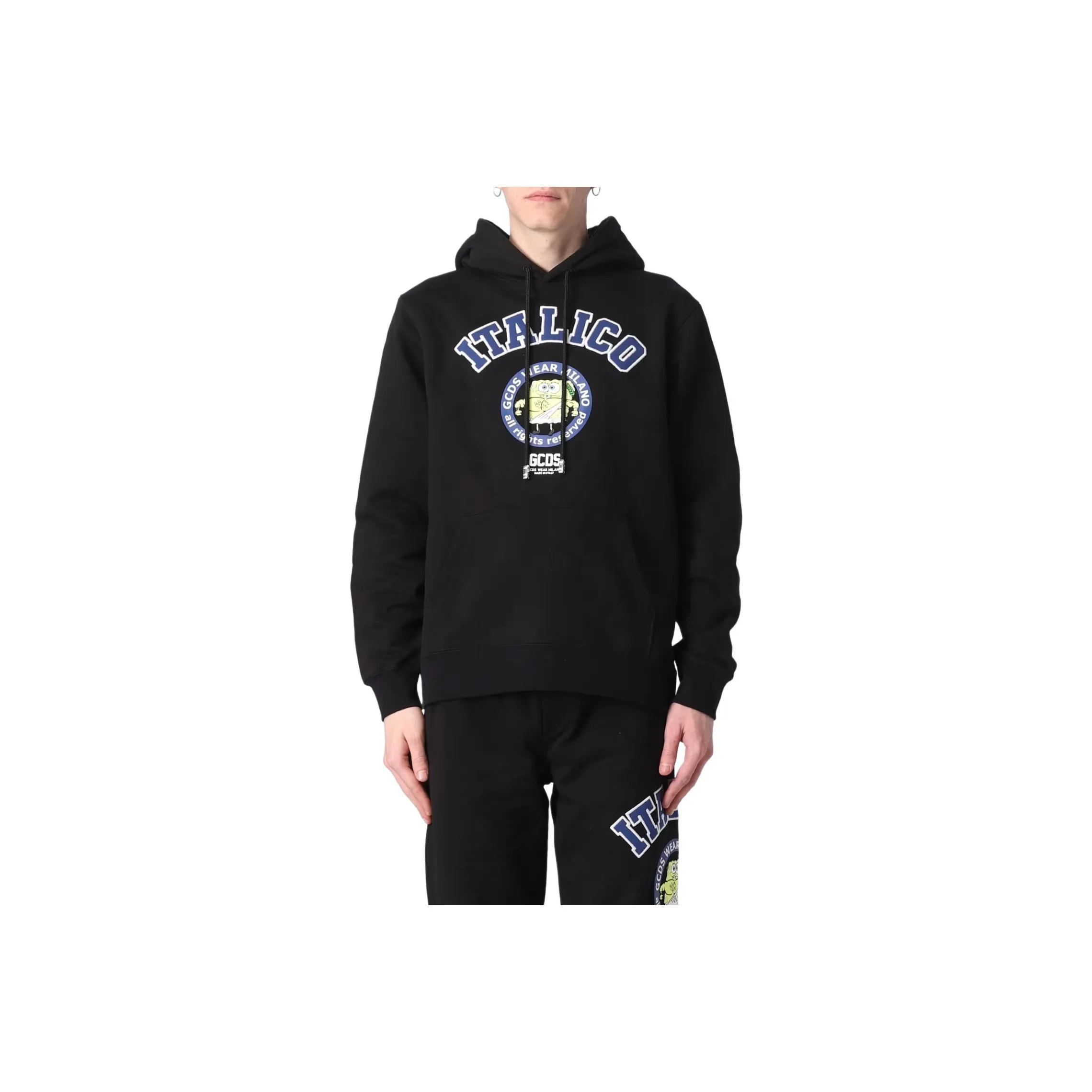 GCDS Черные Мужские Свитшоты