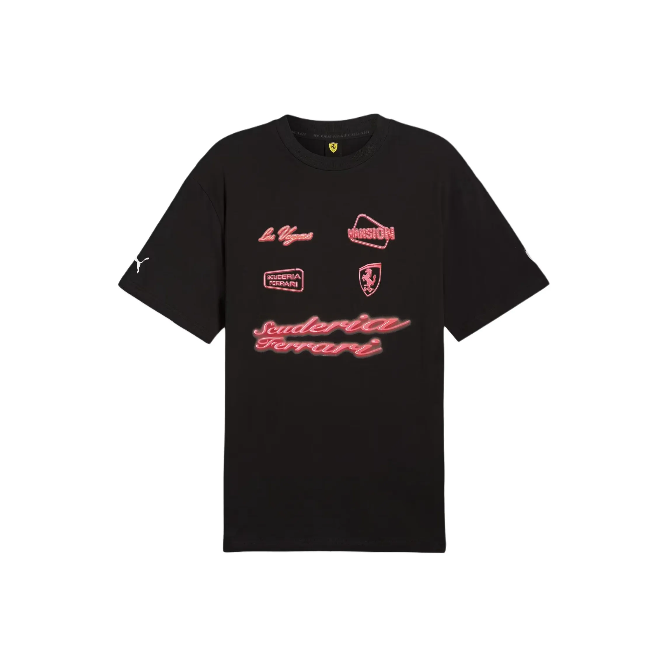 PUMA FERRARI RACE T Shirt Men's Black