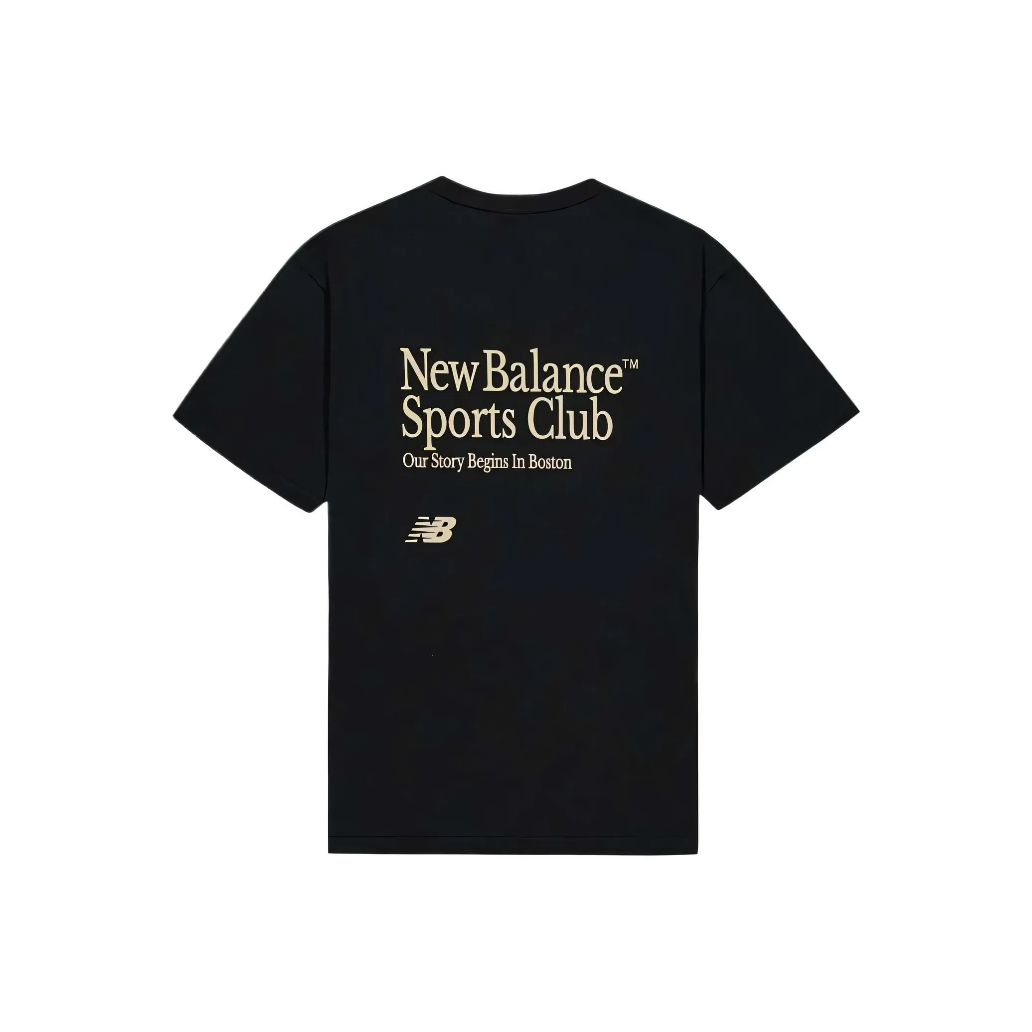 New Balance совместная футболка T Мужская Черная