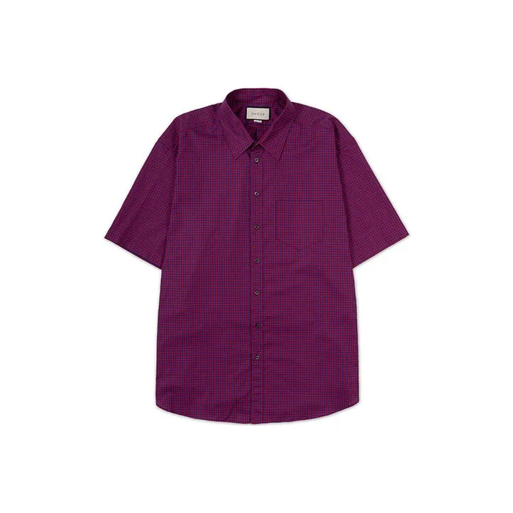 GUCCI Pre Owned 2010s Check Cotton Shirt