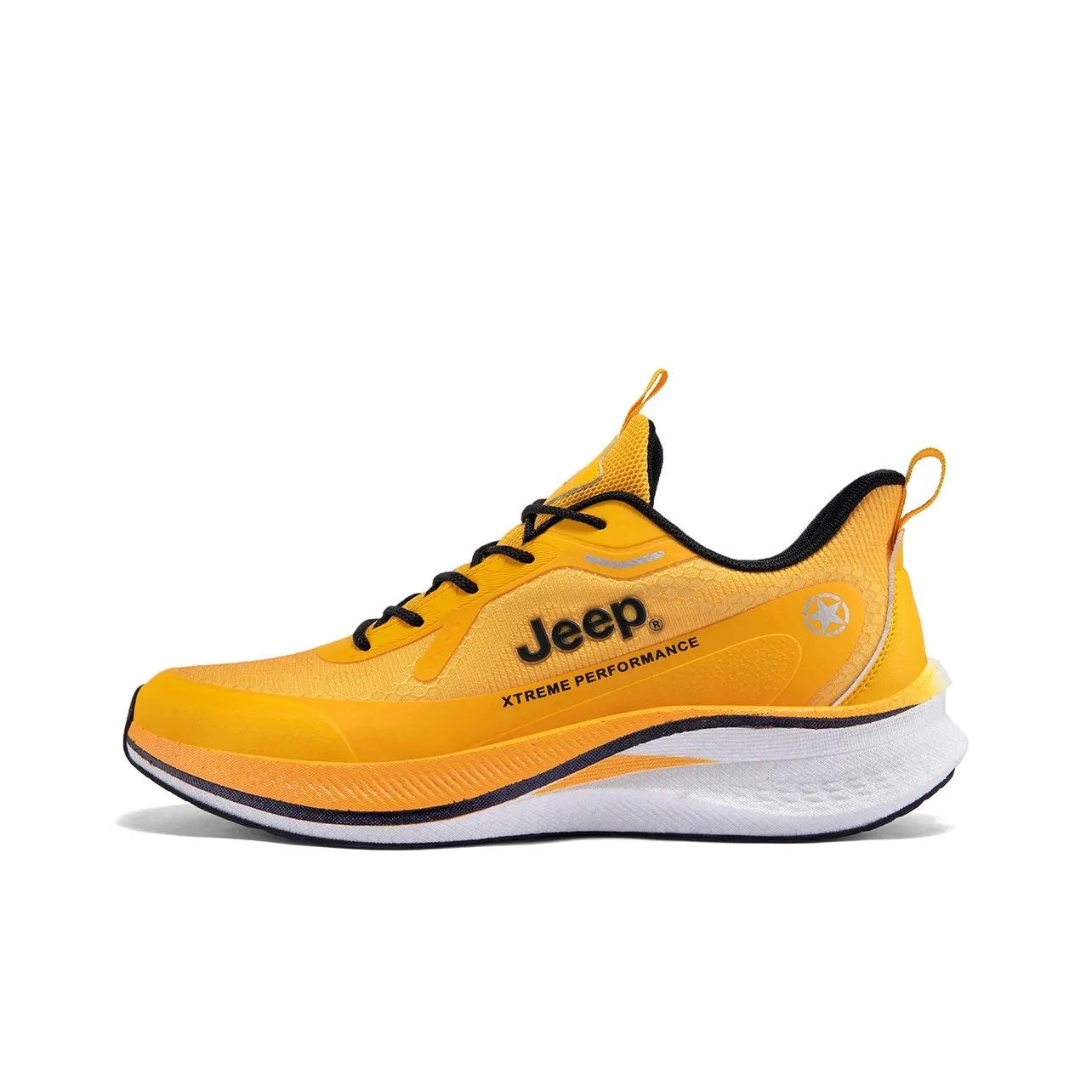 Jeep Low Top Беговые кроссовки Мужские Желтые