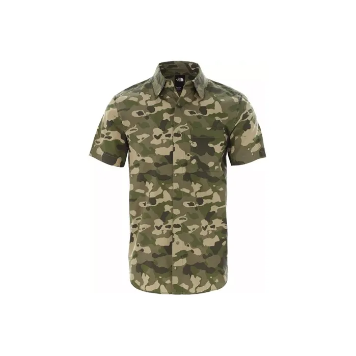 THE NORTH FACE Рубашка Мужская Камуфляж