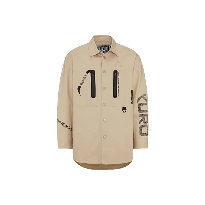 EVISU Светло-коричневые Мужские Рубашки