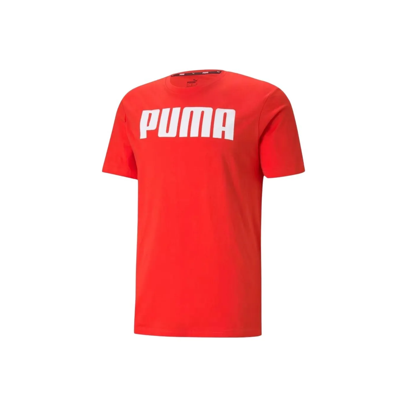 PUMA Basic T Shirts Men's Red