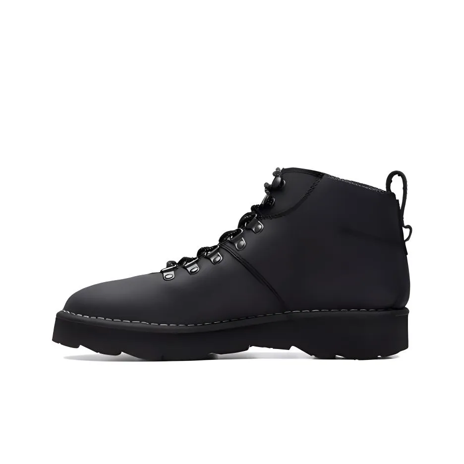 Clarks ботильоны черные мужские