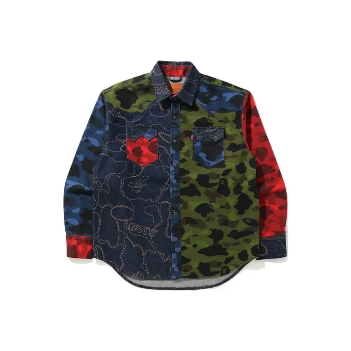 Bape X Levi's Camo Jacket