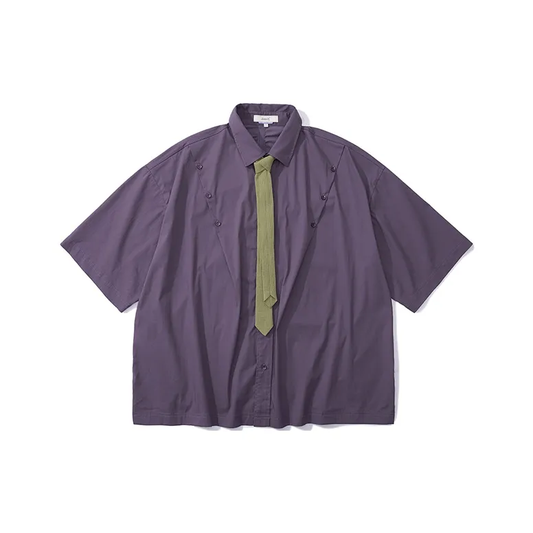 UNVESNO Фиолетовые Унисекс Рубашки