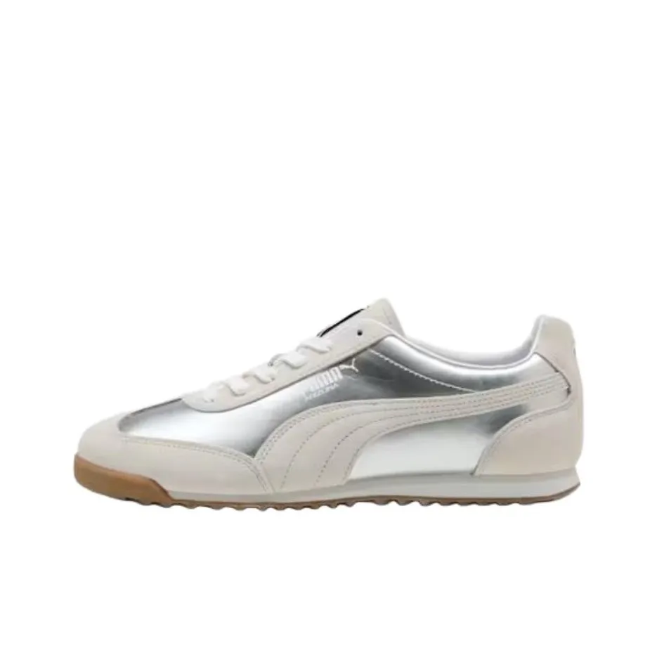PUMA Arizona Astro Escape Low Top Casual Shoes Unisex Beige Silver