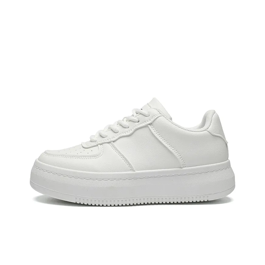 ZHR Platform White Sneakers Wear resistant And Lightweight Low Top Skateboard Shoes Women's