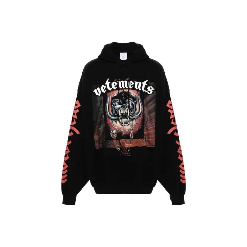 Vetements Черный Унисекс Свитшоты