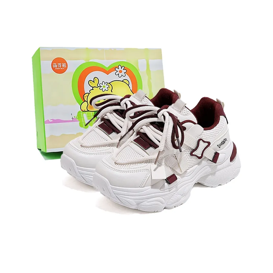 Budding Bear Толстая подошва Низкий топ Женские