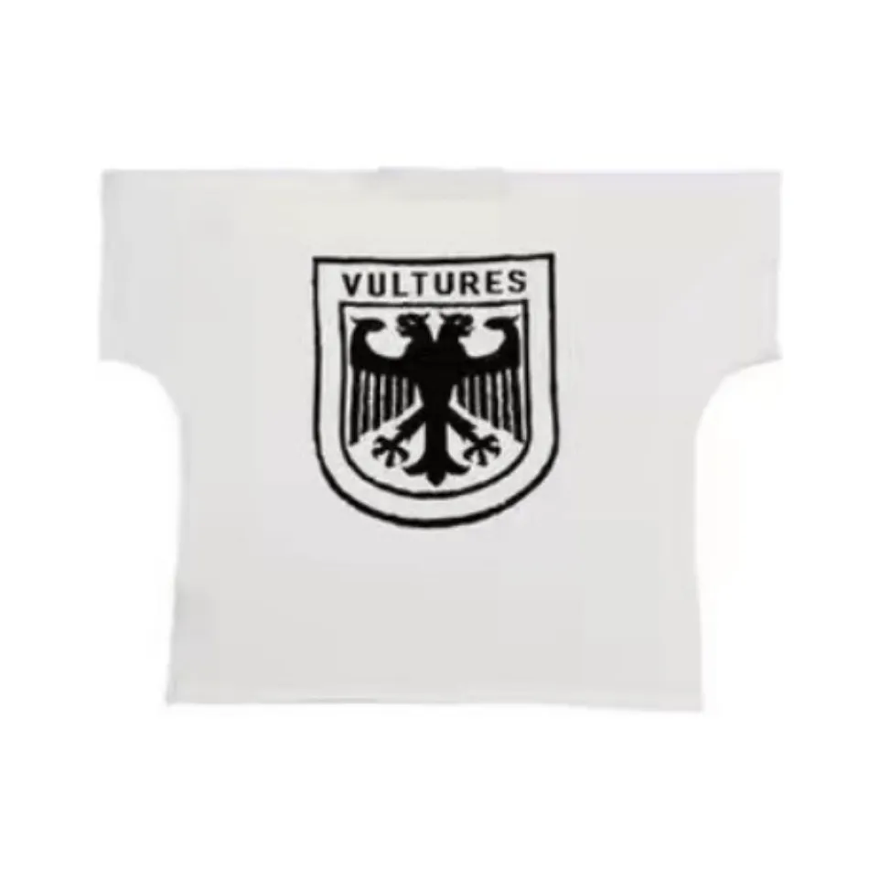 YEEZY VULTURES Album Peripheral Series Kanye Haikou Listening Session VULTURES GRAPHIC TEE T Shirt Unisex White