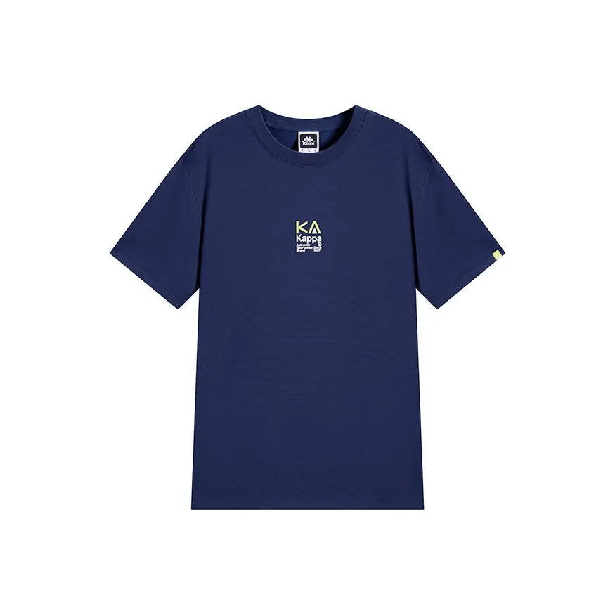 KAPPA PLAYER T-рубашка унисекс внешняя сторона космический синий