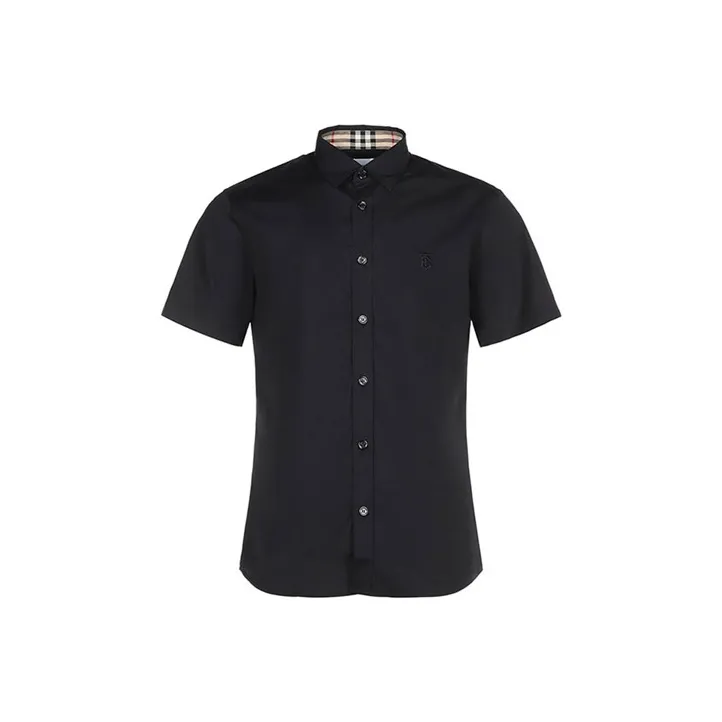 Burberry Shirts Men's Black