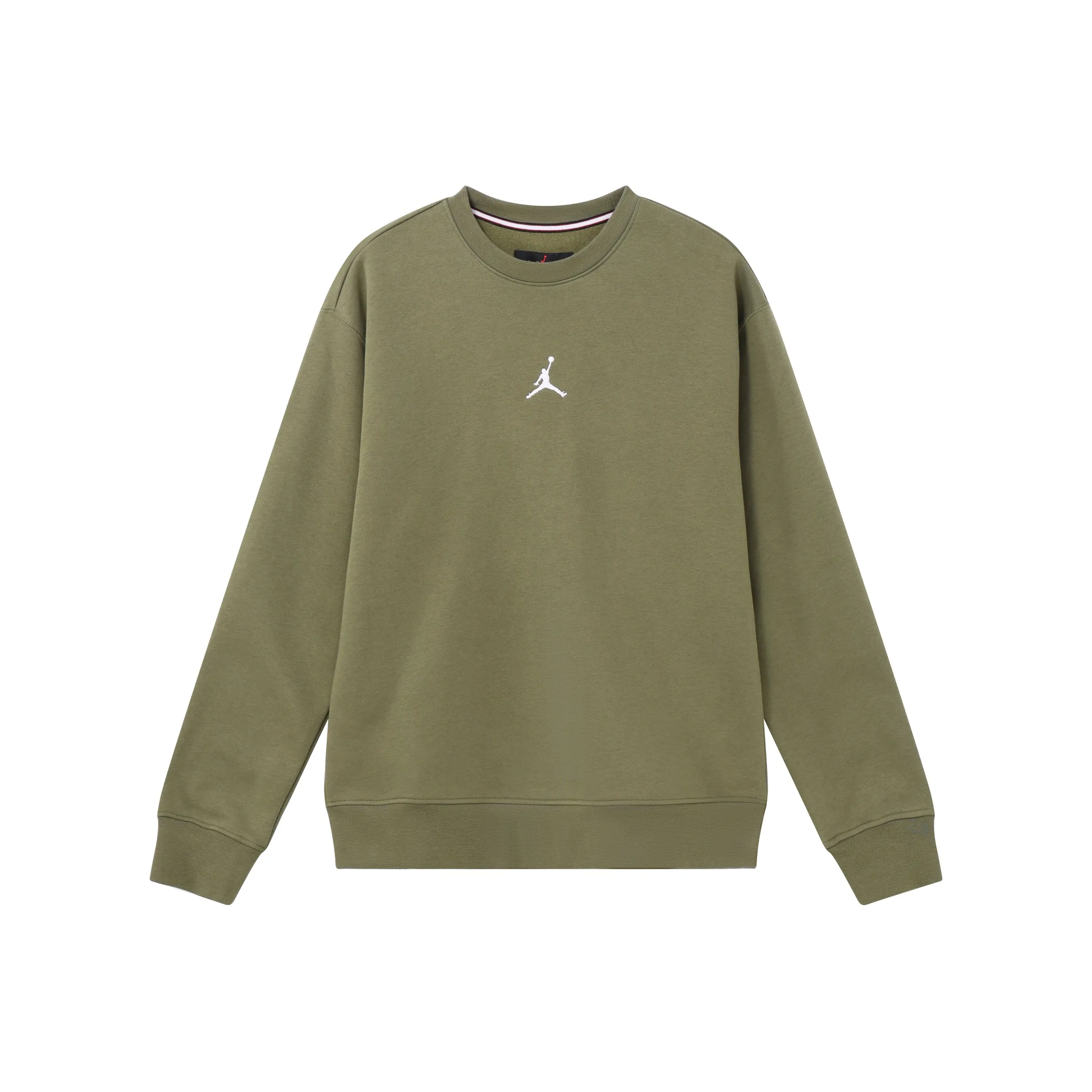 JORDAN FAS M J ESS FLC CREW GCEL Sweatshirts Men Medium Olive Green