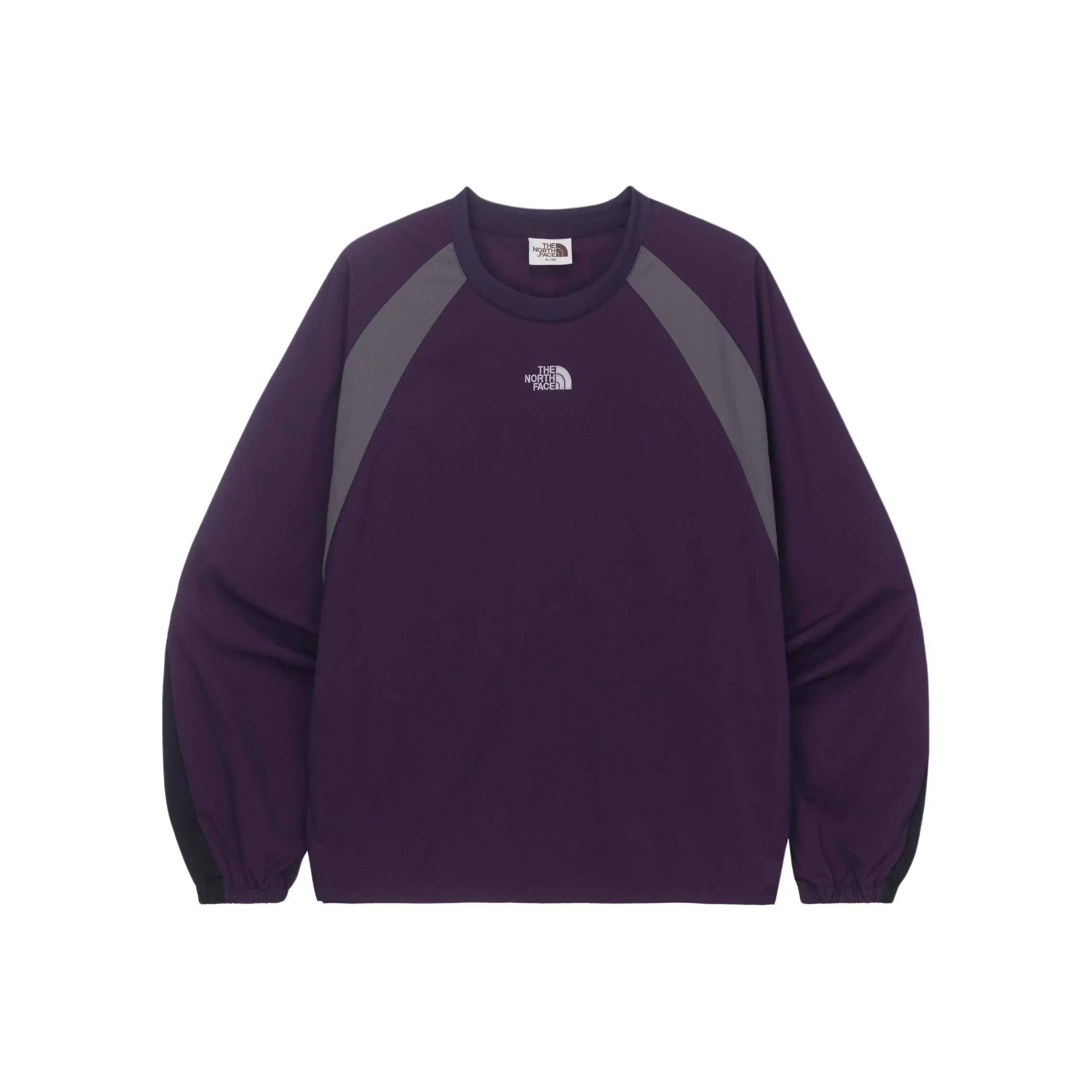THE NORTH FACE Bandon Вязаные ткани Crewneck Толстовка Мужская Темно-фиолетовая