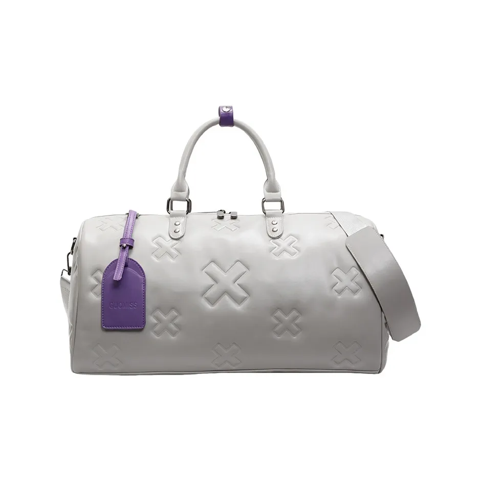 NOMK ПУ (полиуретан) Сумка Унисекс Белый Черный Коричневый