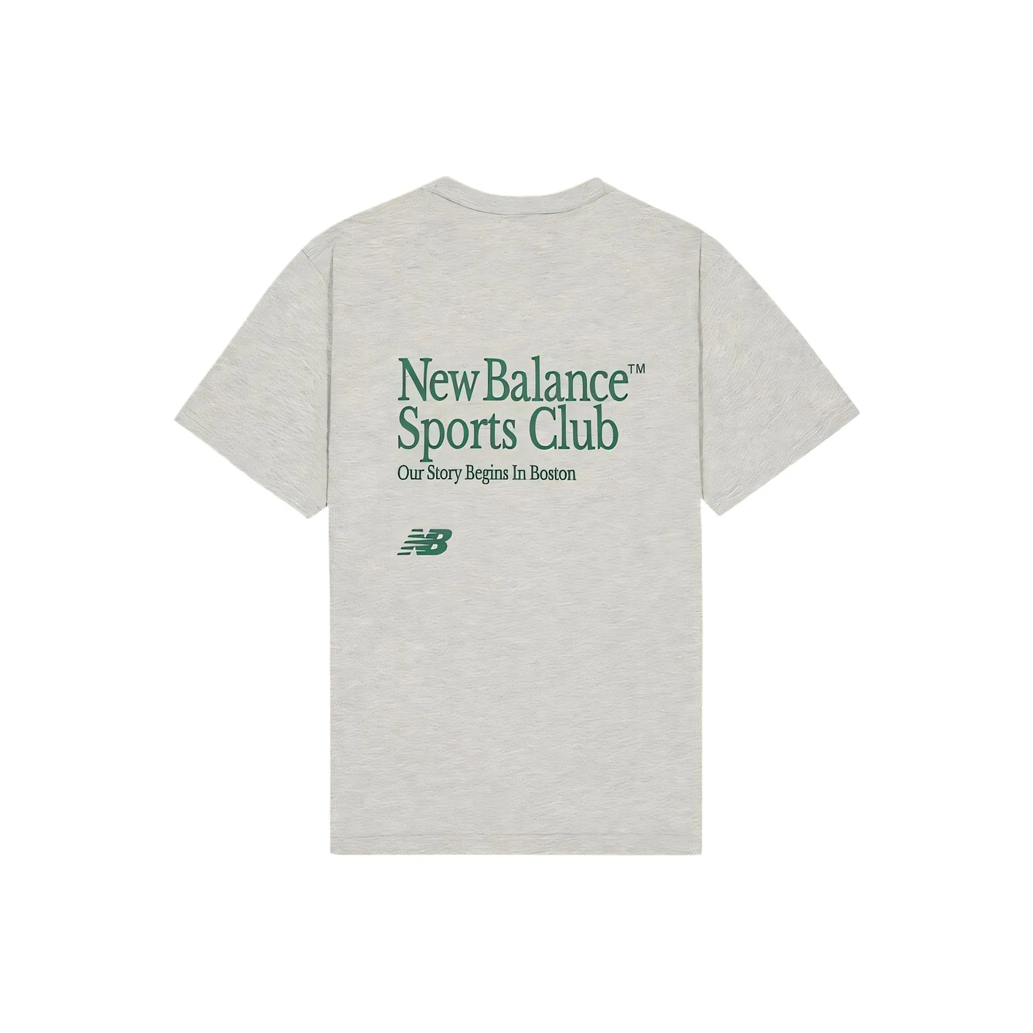 New Balance совместная футболка Мужская Фотиния Серый