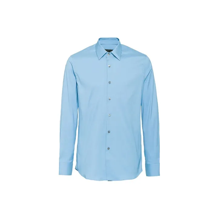 PRADA Shirts Men's Light Blue