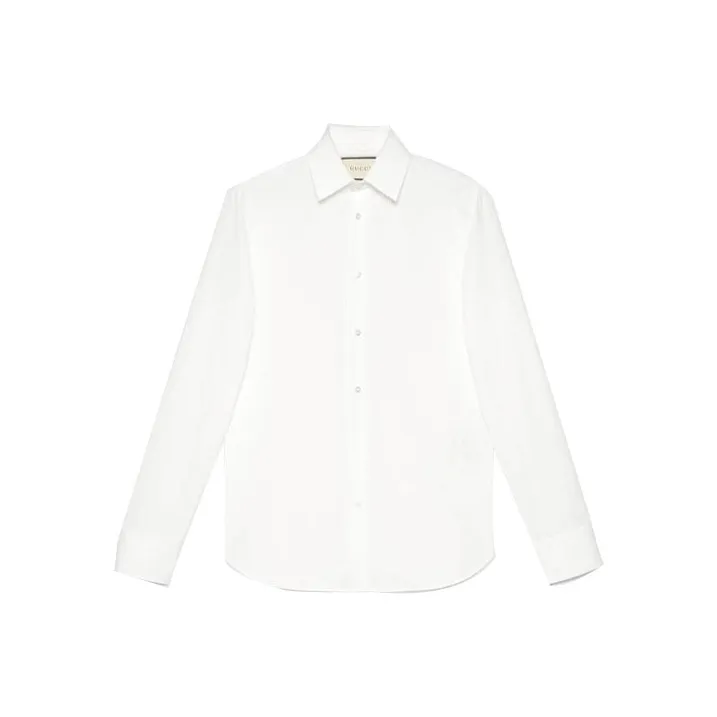 GUCCI Curved Hem Classic Shirt